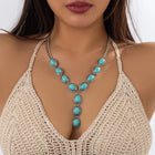 Turquoise Fall Necklace 3