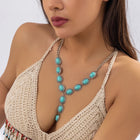 Turquoise Fall Necklace 4